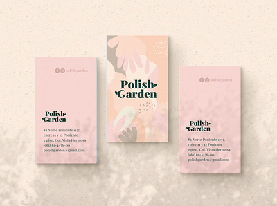 Branding: Polish Garden 6/6 branding businesscard design identitydesign logodesign logotype