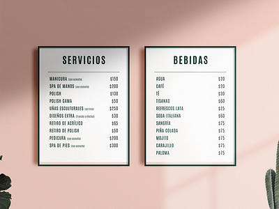 Branding: Polish Garden branding identitydesign menu design menuboard