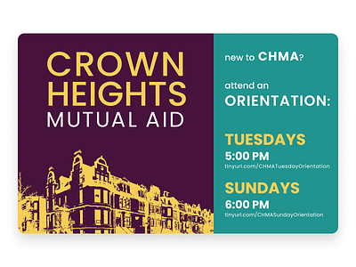 CMHA Orientation Poster