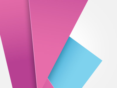 Logo Teaser blue fold logo pink