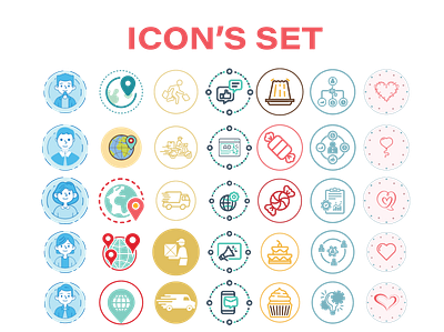 icon s set icon