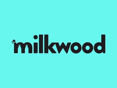 Milkwood logo milk milkwood tech logo wood