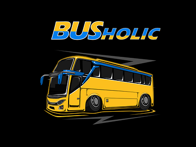 illustration buss bus illustration transportation tshirt vector