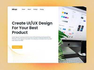 UIX xyz : Web Design UI / UX Landing Page 3d ads advertising animation brand branding design feeds graphic design illustration instagram template logo media motion graphics promotion social social media design typography ui userinterfacedesign