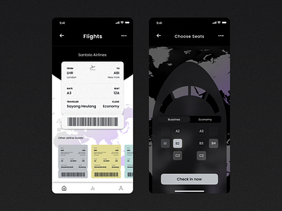 Tickets Flight advertising brand branding design flight graphic design media promotion sky tickets typography ui ui design ux