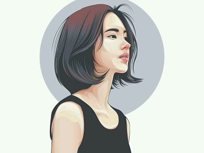 Girl illustration