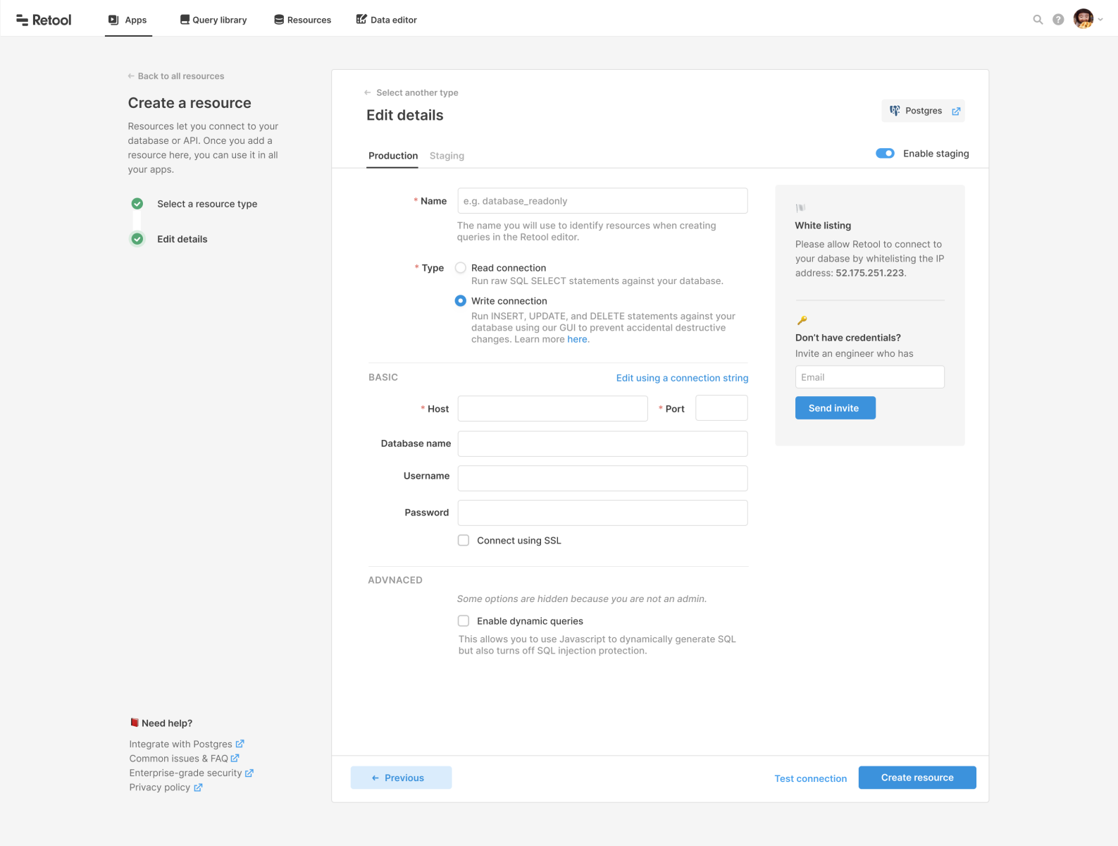 database web form builder