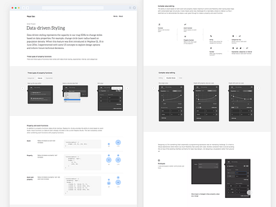 Data-driven styling form portfolio prototype ui ux