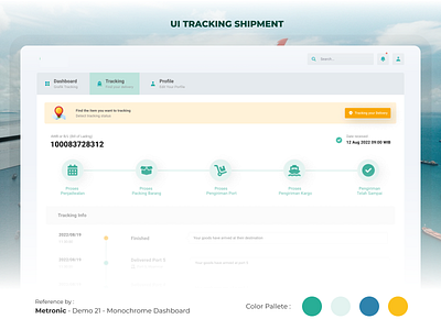 UI Tracking Shipment