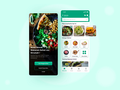 Healthy Food Apps app app design clean clean ui culinary flat food food and drink food app healthapp meals mobileapp recipe uidesign uiux uiuxdesign