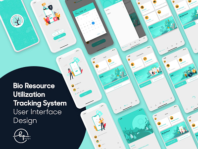 BIO RESOURCE TRACKING SYSTEM - UI DESIGN