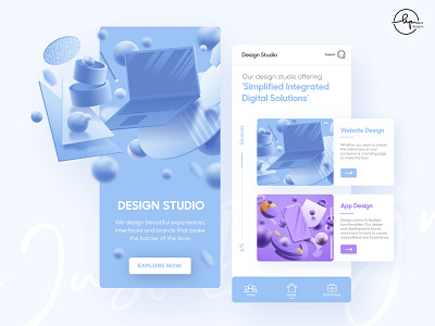 Mobile App Ui - Design Studio