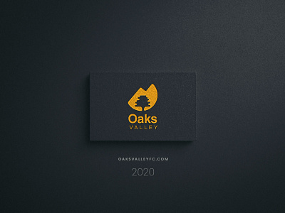 OAKSVALLEY logo branding design logo typography web