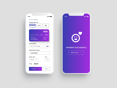 Credit Card Checkout | Daily Ui #002