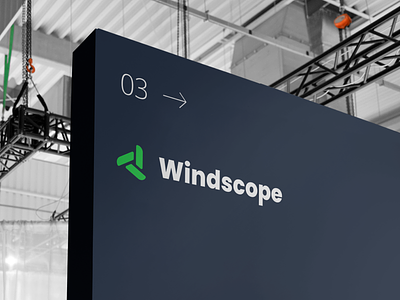 Branding for tech start up Windscope