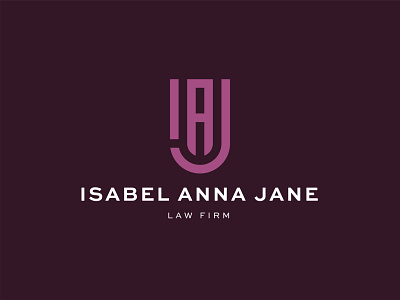 Isabel Anna Jane (IAJ) Logo Design