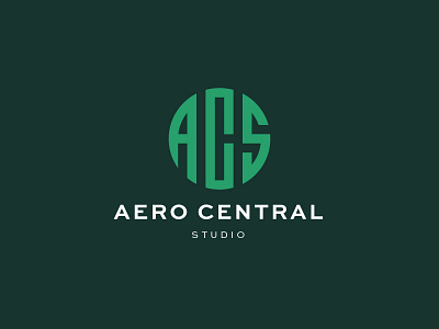 Aero Central Studio (ACS) Logo Design brand branddesign branddesigns branding design designs graphicdesign graphicdesigns illustration lettermark logo logodesign logodesigner logodesigns monogram studio vector