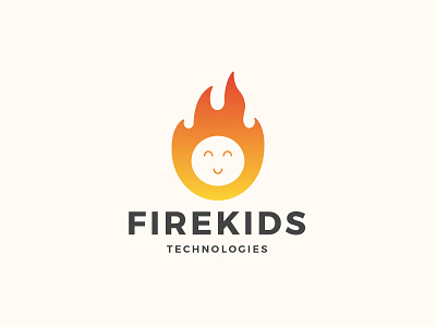 Fire Kids Logo Design