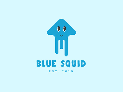 Blue Squid Logo Design blue brand branddesign branddesigns branding cartoon cute design designs graphicdesign graphicdesigns illustration logo logodesign logodesigner logodesigns mascot octopus squid vector