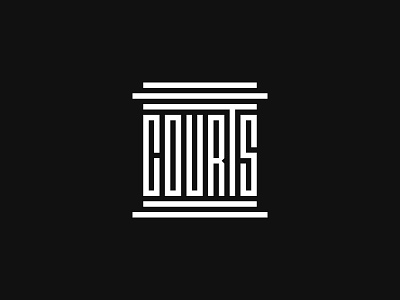 Courts Logo Design