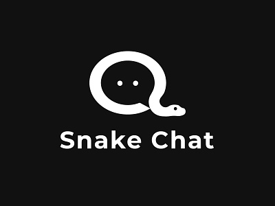 Snake Chat Logo Design