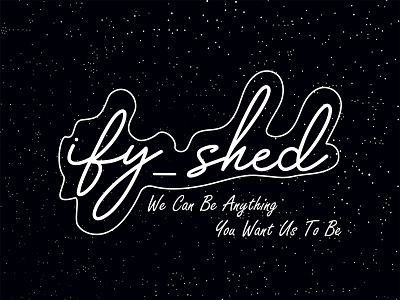 ify_shed branding graphic design logo typography