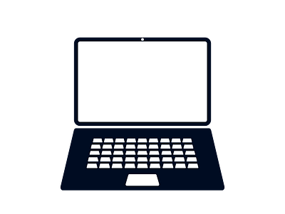 Blue Laptop computer laptop technology
