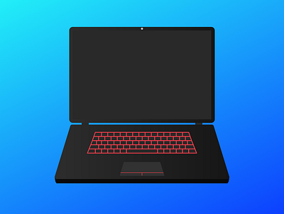 Black Laptop computer gaming laptop technology web