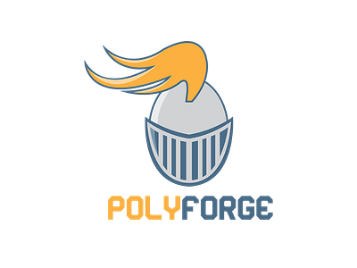 PolyForge branding logo logo design logos