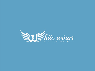 White Wings branding logo logo design logos