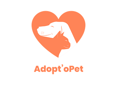 Adopt oPet branding logo logo design logos