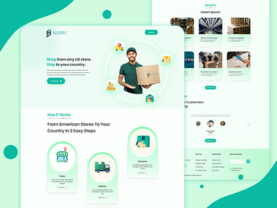 Landing Page Design