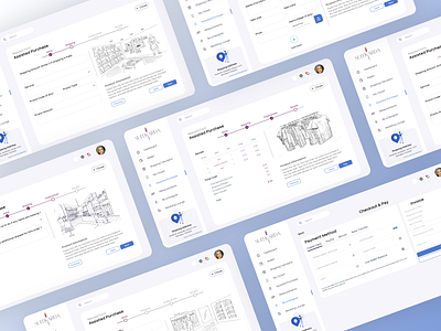 Assisted Purchase Process app dashboard design minimal package forwarding suitkarda tailor ui web web design