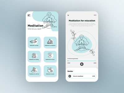 Meditation App 🧘🏻‍♀️