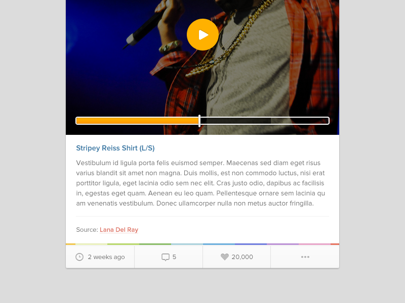 Video Ui designs, themes, templates and downloadable graphic elements ...