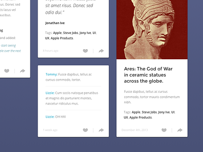 ☺ blog design interface theme tumblr ui ux