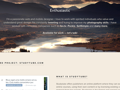 Enthusiastic.co — Live!