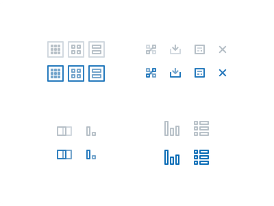 Query Builder Icons 1x 2x design icons retina retina icons ui user experience user interface user interface design ux