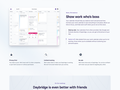 🗓 Show work who's boss branding design icons illustration interface ui user experience user interface ux