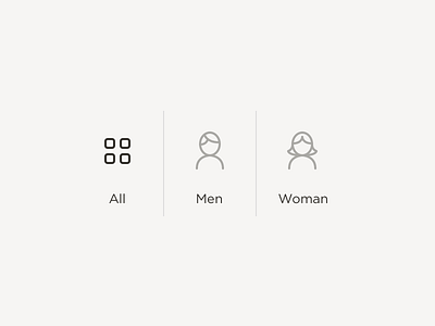 All | Men | Woman @1x @2x design icon design icons man retina woman