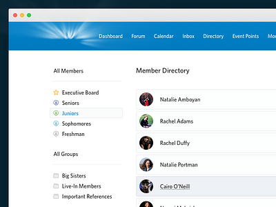 Member Directory