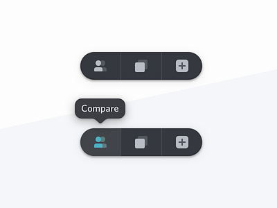 Compare 1x 2x design icon design icons popover ui user experience user interface ux