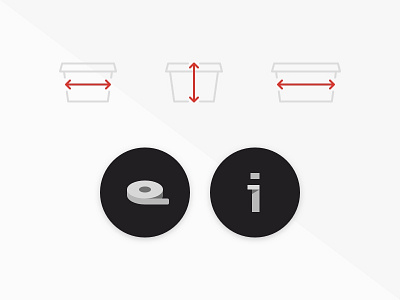 Measuring Tape & Information design icon design icons retina icons ui ux