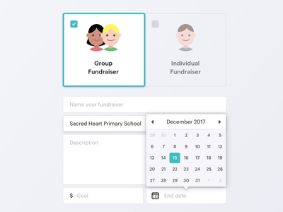 Start a Fundraiser 1x 2x design icon design icons retina ui user experience user interface ux