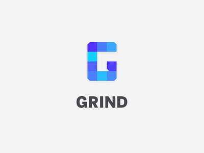 Grind Branding brand mark design g mark grind logo logo design