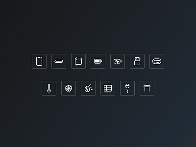 Feature Icons — Eight6Labs