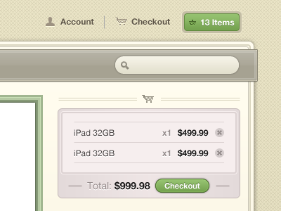 Checkout Interface cart icon checkout ecommerce green interface shopping cart ui washed out