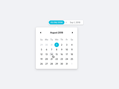 📆 cal design calendar calendar ui date picker date selector design ical interface ui ui design user experience user interface