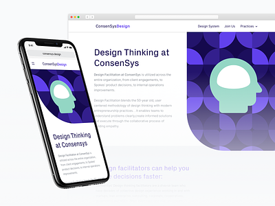 Design Thinking consensys design design team icon design icons interface mobile design responsive ui user experience user interface ux website design website redesign