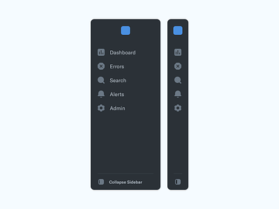 Revised Sidebar Navigation app design icon design icons interface interface design sidebar icons sidebar nav sidebar ui ui user experience user interface ux